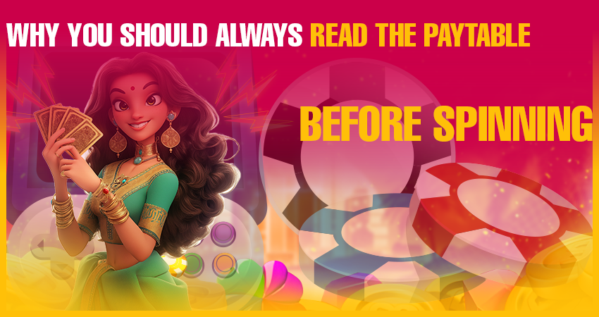 Why You Should Always Read the Paytable Before Spinning